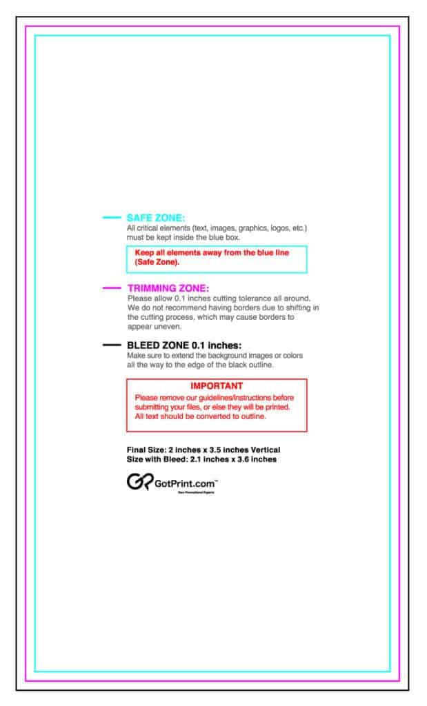 business card template sample